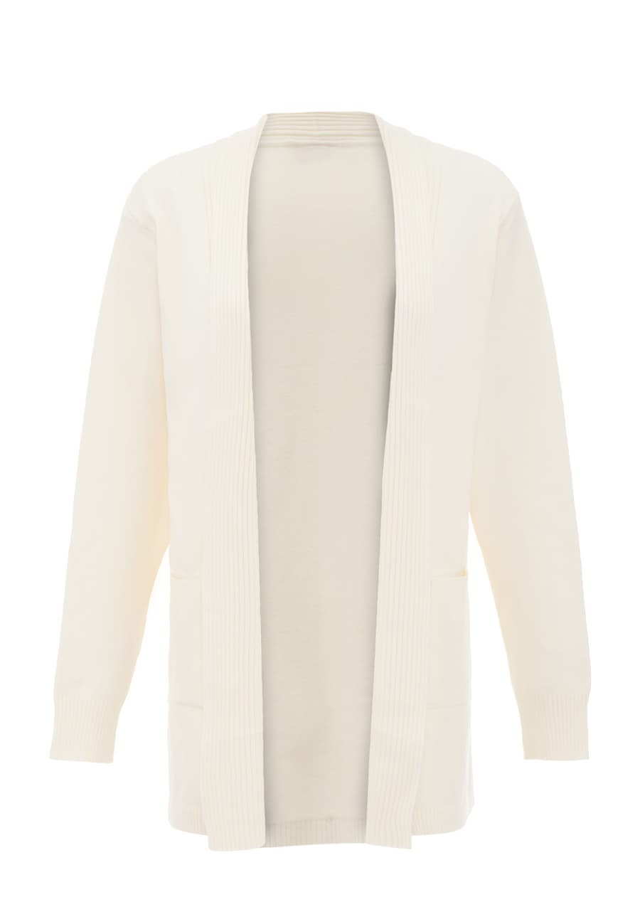Вязаный кардиган aleva, Wool White
Вязаный кардиган aleva, Wool White