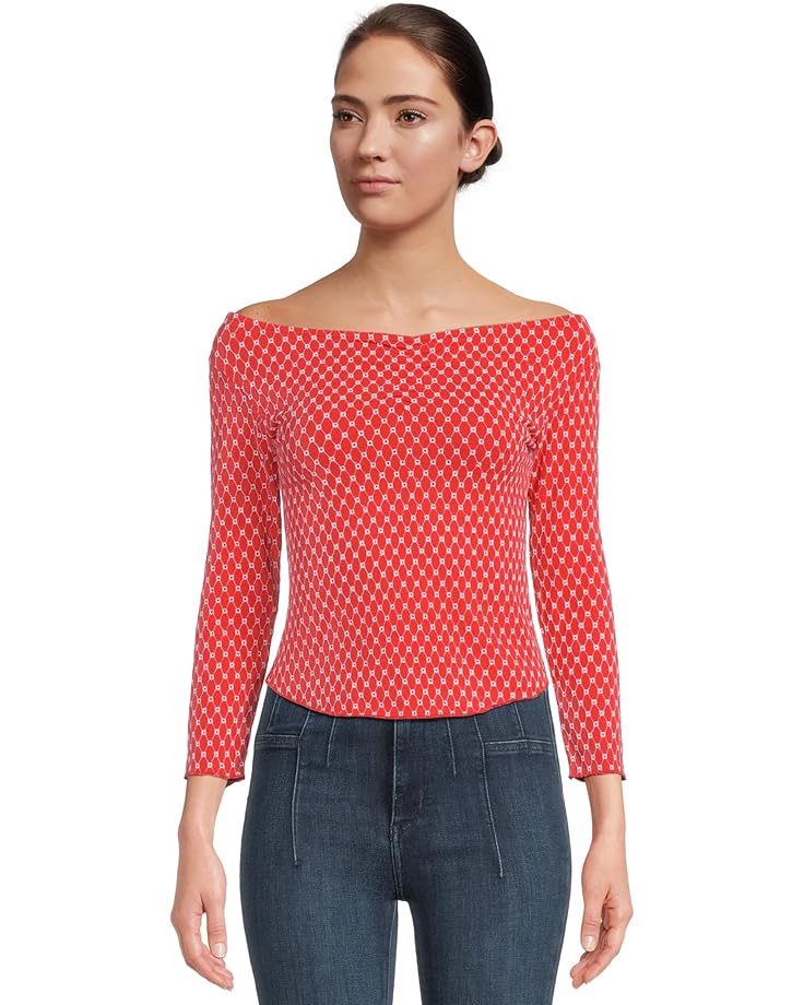 Топ Free People Gia Eyelet Top, цвет Red Combo
Топ Free People Gia Eyelet Top, цвет Red Combo