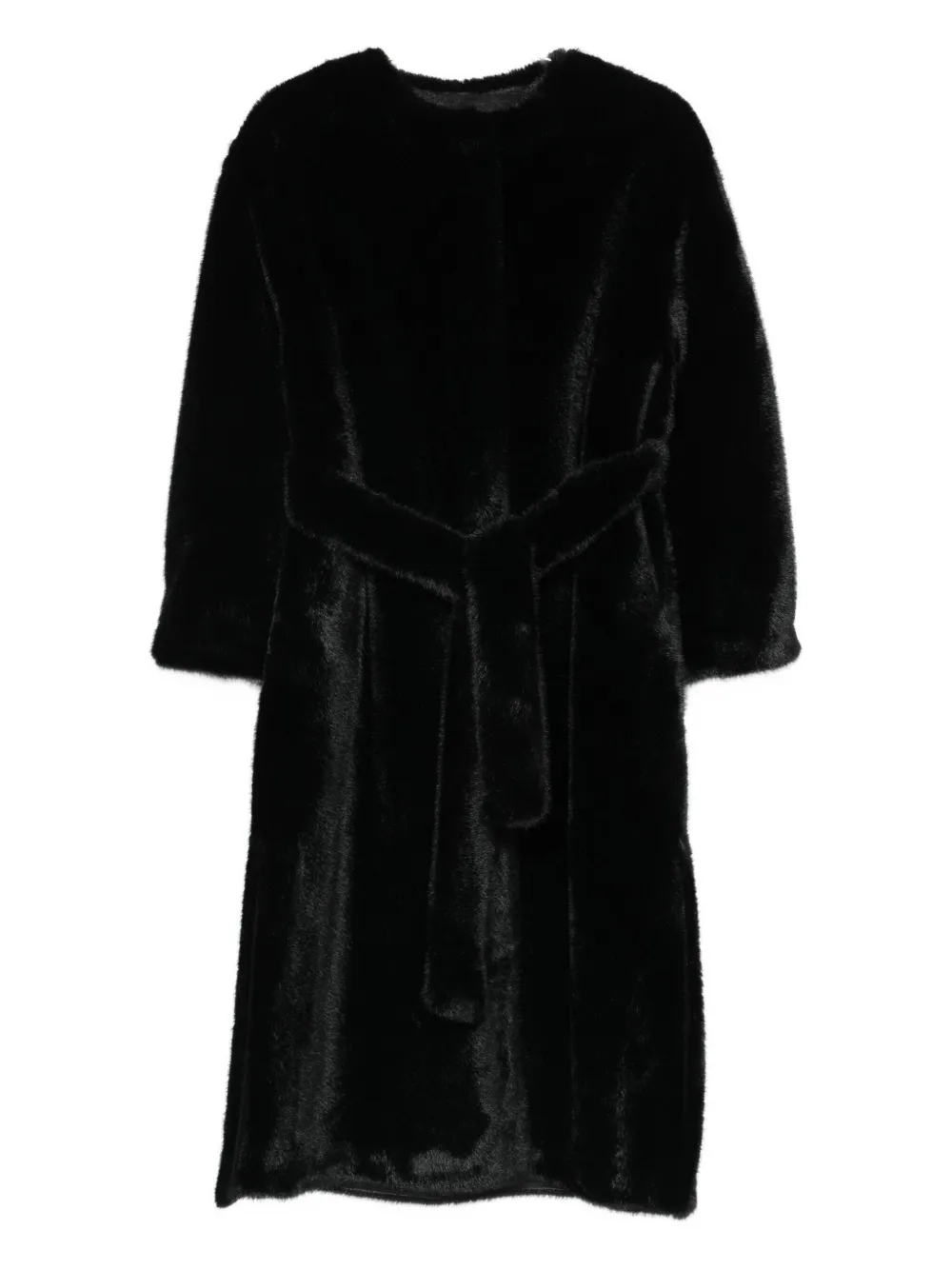 Искусственная шуба с поясом VALENTINI 1972, черный
Искусственная шуба с поясом VALENTINI 1972, черный