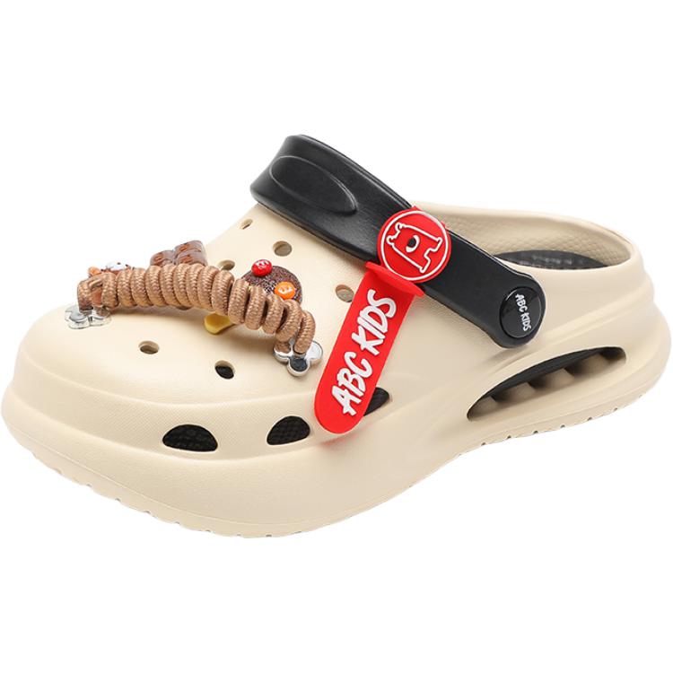 Сандалии детские ABC KIDS, белый/черный 
Сандалии детские ABC KIDS, белый/черный