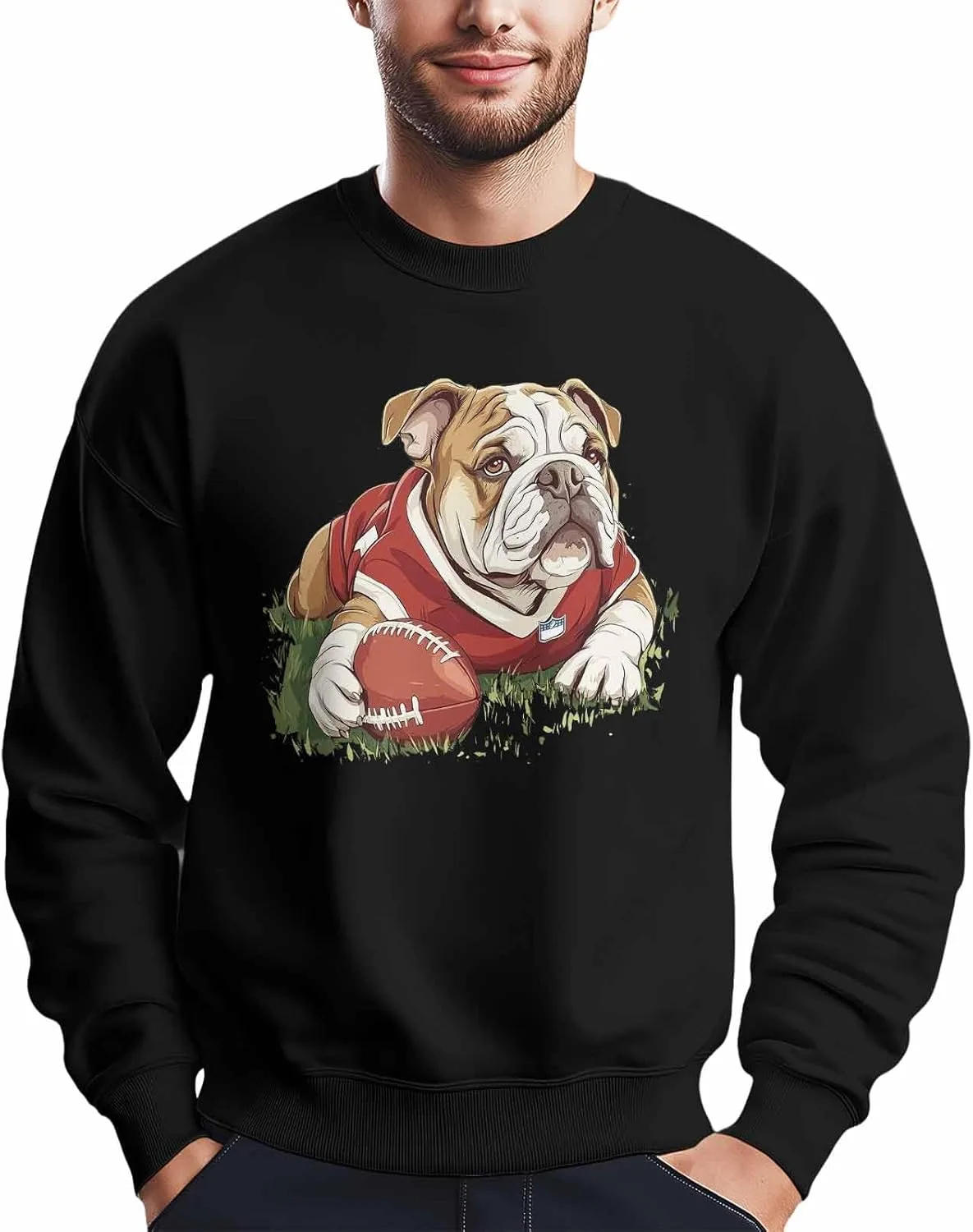 Мужской свитшот Funny Dog с футбольным принтом Winvebermior
Мужской свитшот Funny Dog с футбольным принтом Winvebermior