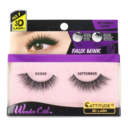 Wonder Cat Lash, сентябрь - накладные ресницы Ebin New York
Wonder Cat Lash, сентябрь - накладные ресницы Ebin New York