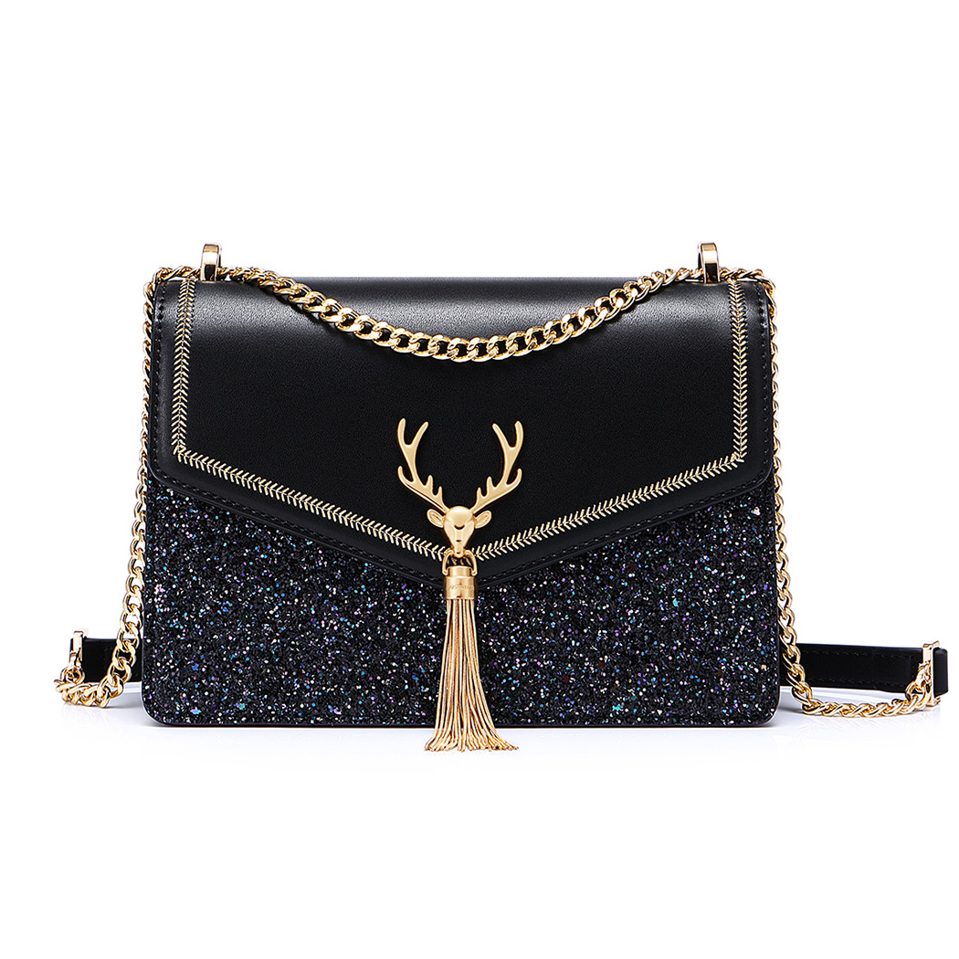 Синтетическая кожа переносная черезплечная подмышечная сумка обычная женская черно-бело-розовая JUST STAR, сверкающая голубая
Синтетическая кожа переносная черезплечная подмышечная сумка обычная женская черно-бело-розовая JUST STAR, сверкающая голубая