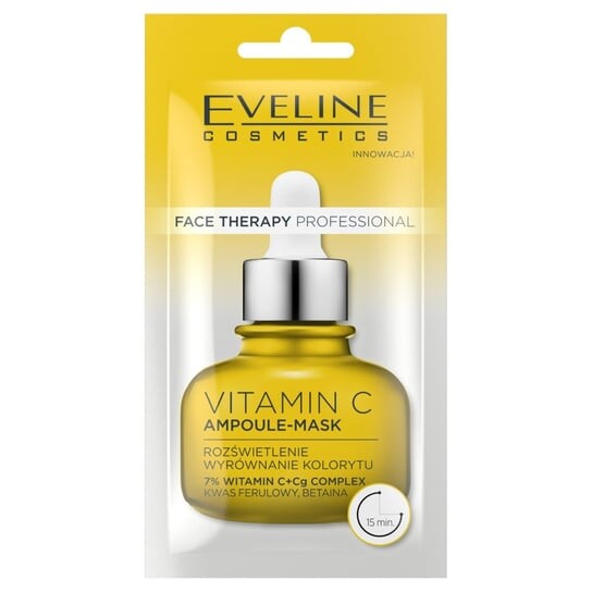 Вечерняя маска для осветления и цвета, 8 мл Eveline Cosmetics Face Therapy Professional
Вечерняя маска для осветления и цвета, 8 мл Eveline Cosmetics Face Therapy Professional