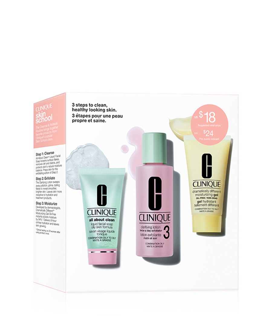 Набор для ухода за лицом CLINIQUE All About Clean 3 Step Skin 3 Mini Kits, 1 шт.
Набор для ухода за лицом CLINIQUE All About Clean 3 Step Skin 3 Mini Kits, 1 шт.
