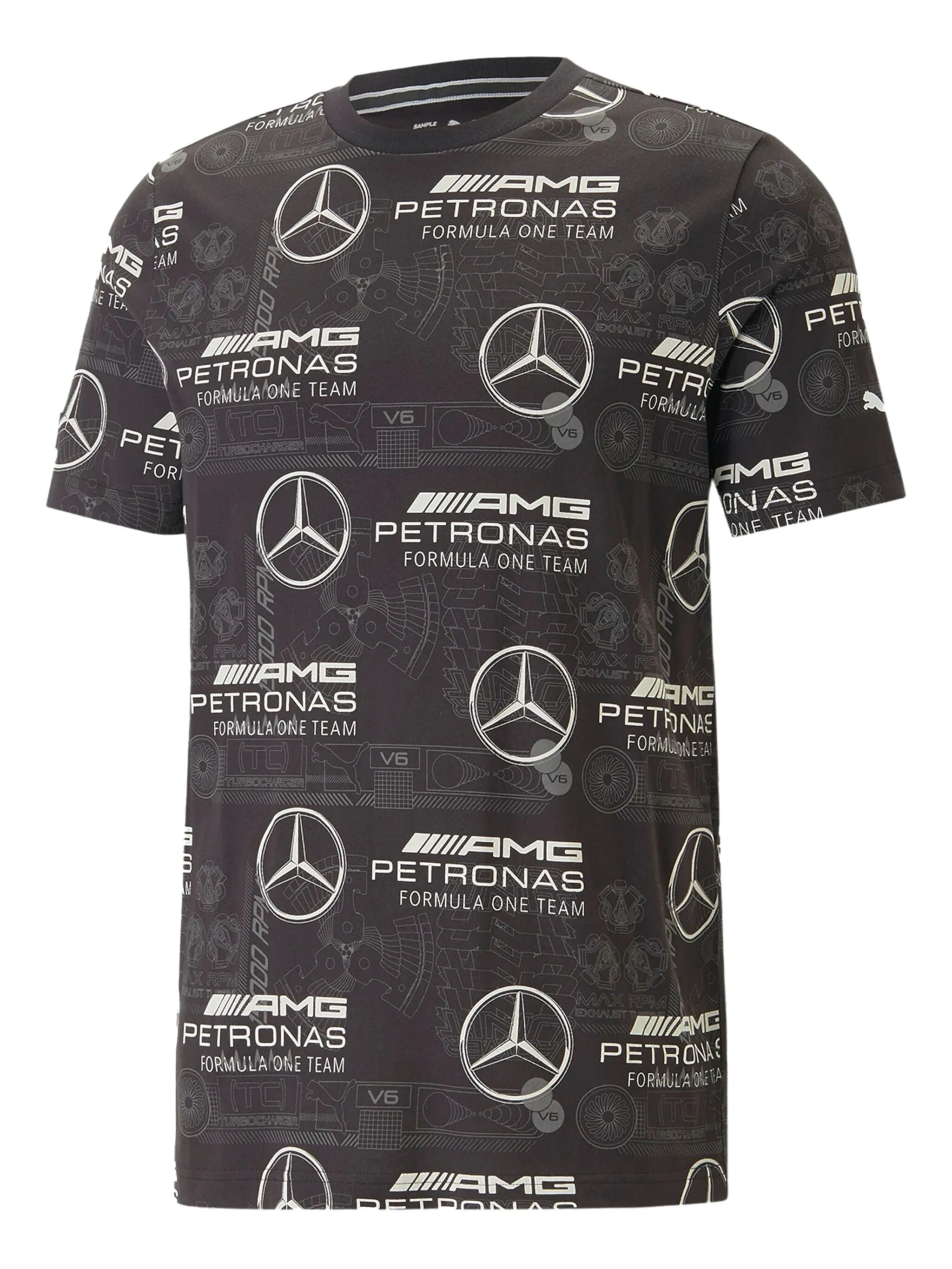 Футболка MapF1 Mercedes Aop с принтом Puma, черный
Футболка MapF1 Mercedes Aop с принтом Puma, черный