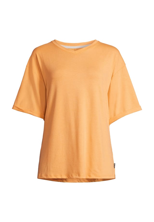 Футболка для фитнеса с v-образным вырезом Alex, желтый 
Футболка для фитнеса с v-образным вырезом Alex, желтый