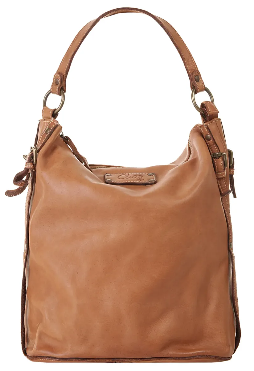 Сумка через плечо Cluty, натуральная кожа, производство Италия, цвет Cognac 
Сумка через плечо Cluty, натуральная кожа, производство Италия, цвет Cognac