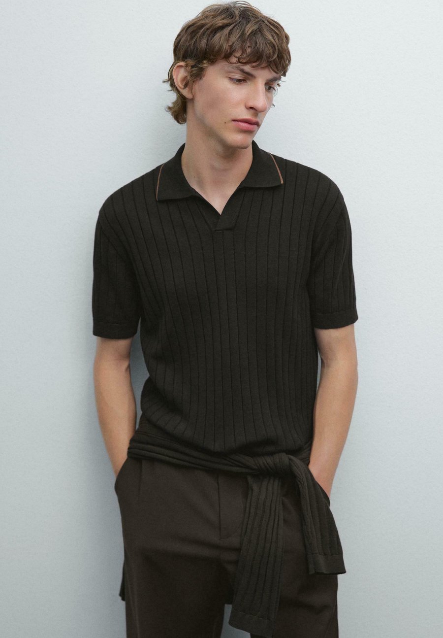 Поло Massimo Dutti RIBBED, Black
Поло Massimo Dutti RIBBED, Black