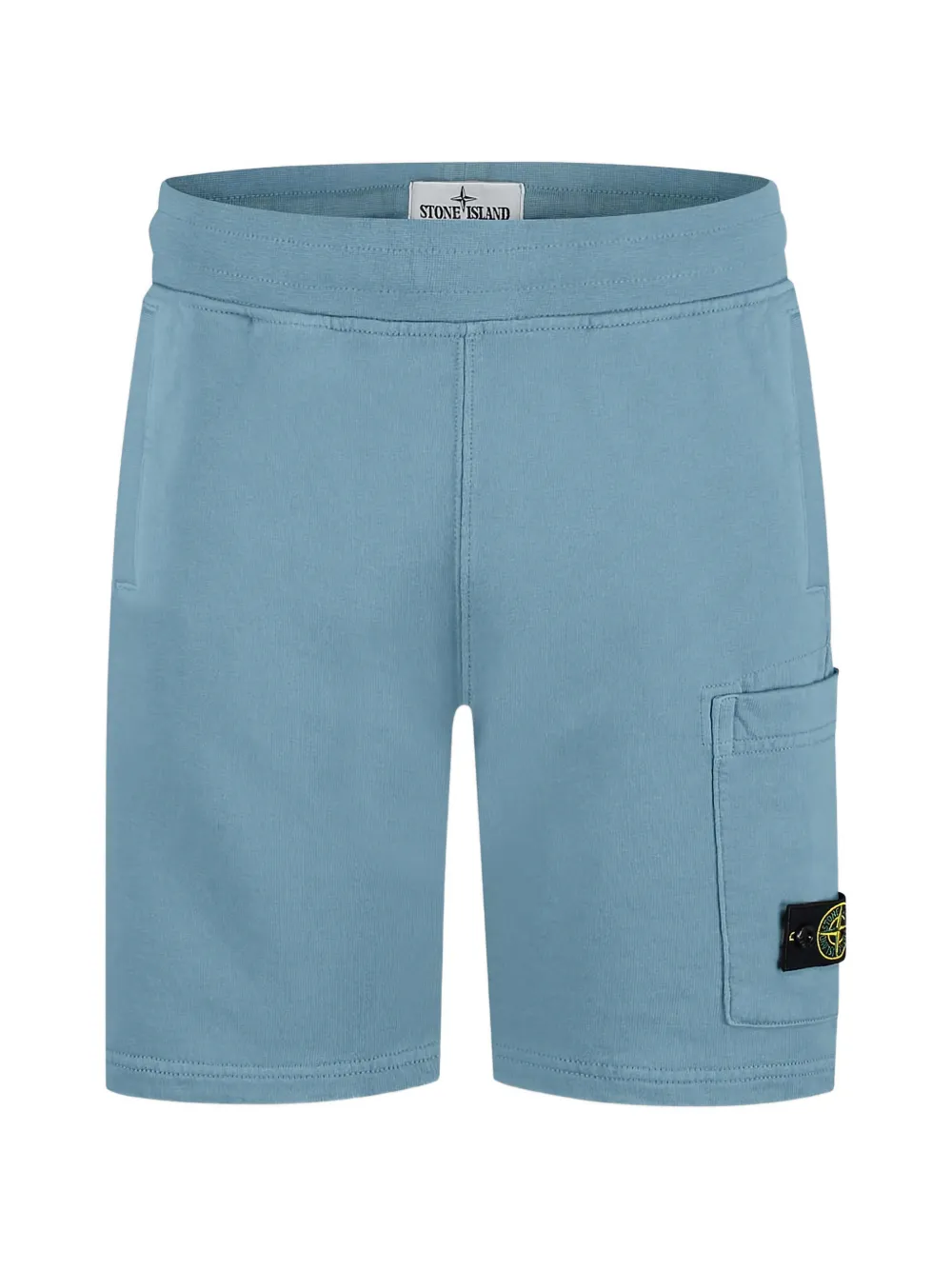 Шорты с боковыми карманами и логотипом Stone Island Junior, синий
Шорты с боковыми карманами и логотипом Stone Island Junior, синий