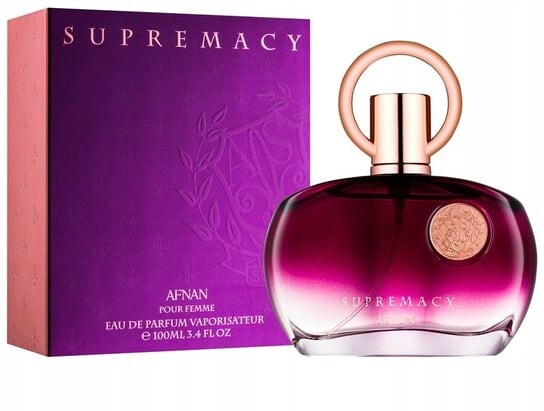 Парфюмированная вода, 100 мл Afnan, Supremacy Pour Femme Purple
Парфюмированная вода, 100 мл Afnan, Supremacy Pour Femme Purple