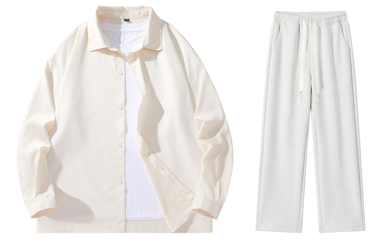 Комлпект Shirt Matching Set Fall And Winter Unisex LA'T.WEEKEND
Комлпект Shirt Matching Set Fall And Winter Unisex LA'T.WEEKEND