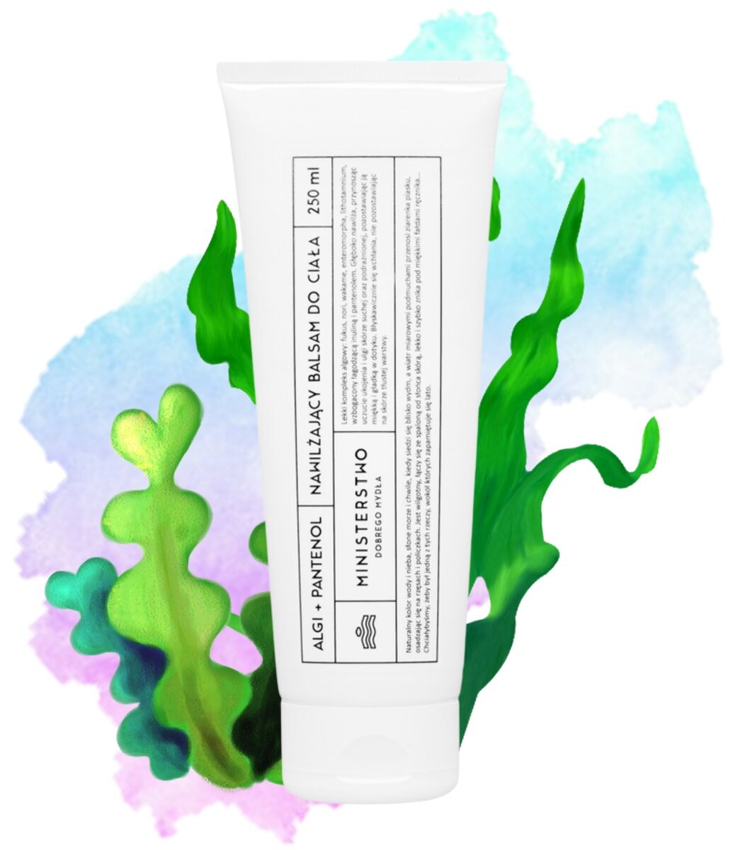 Министерство Добра Мыло, Увлажняющий бальзам из водорослей + пантенол, 250мл Ministerstwo Dobrego Mydła
Министерство Добра Мыло, Увлажняющий бальзам из водорослей + пантенол, 250мл Ministerstwo Dobrego Mydła