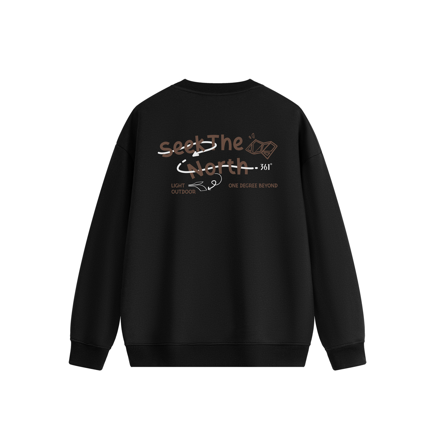 361° Свитшот Unisex Super Black
361° Свитшот Unisex Super Black