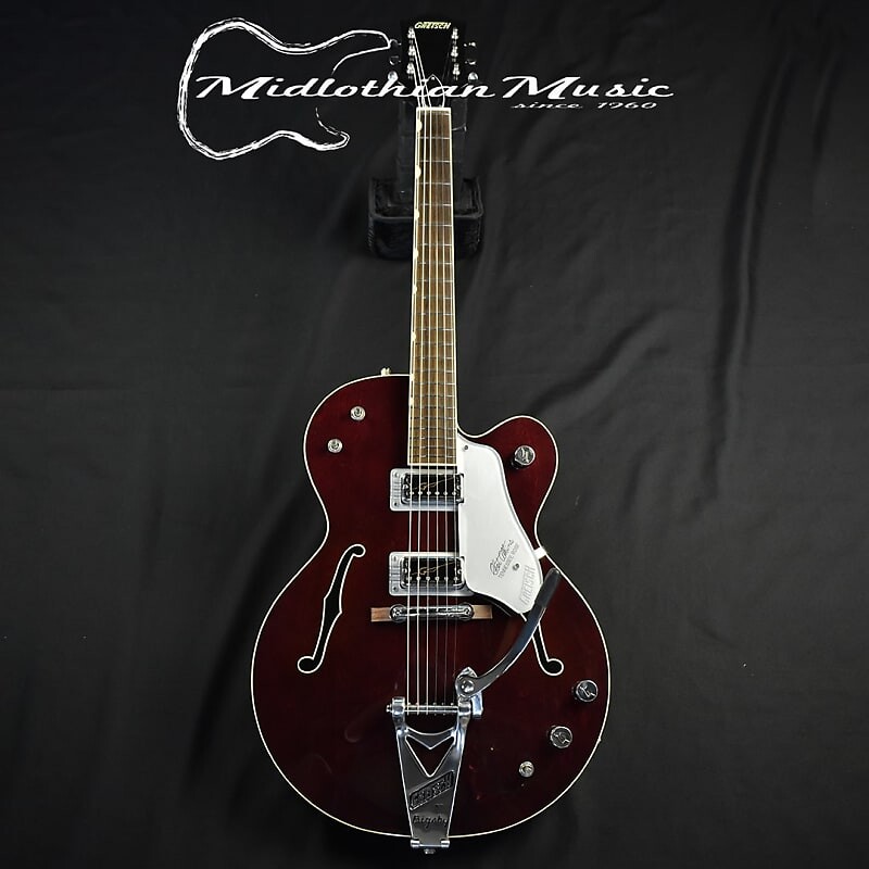 Электрогитара Gretsch G6119T-62 Vintage Select Edition - '62 Tennessee Rose - Hollow Body w/Bigsby & Case - Deep Cherry Stain Finish
Электрогитара Gretsch G6119T-62 Vintage Select Edition - '62 Tennessee Rose - Hollow Body w/Bigsby & Case - Deep Cherry Stain Finish