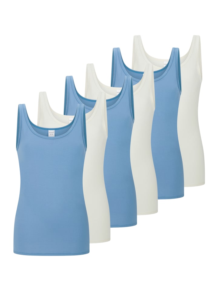 Schiesser Нижняя рубашка/топ из модала, светло-голубого цвета
Schiesser Нижняя рубашка/топ из модала, светло-голубого цвета