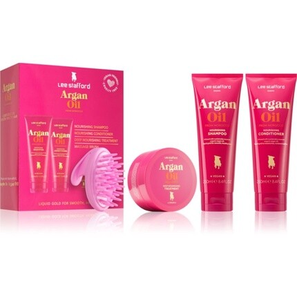 Набор Lee Stafford Argan Oil из Марокко для поврежденных и ломких волос
Набор Lee Stafford Argan Oil из Марокко для поврежденных и ломких волос