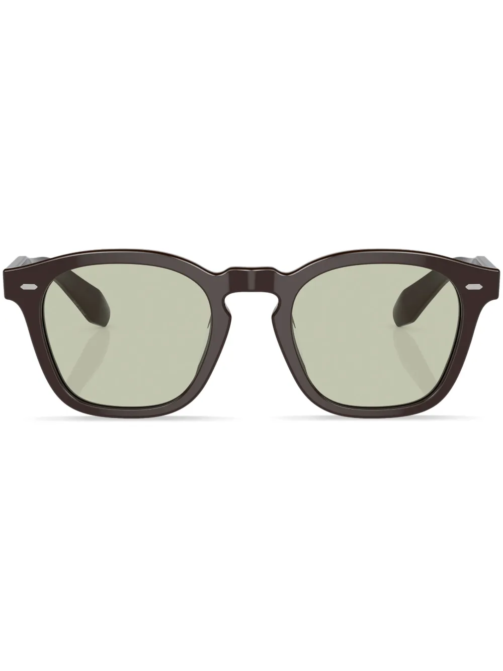 Солнцезащитные очки в круглой оправе Oliver Peoples, коричневый
Солнцезащитные очки в круглой оправе Oliver Peoples, коричневый