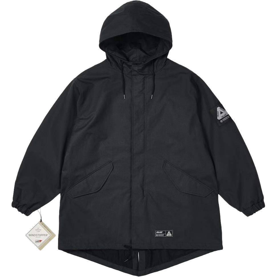 Парка FW25 GORE TEX WINDSTOPPER P51, унисекс Palace, черный
Парка FW25 GORE TEX WINDSTOPPER P51, унисекс Palace, черный