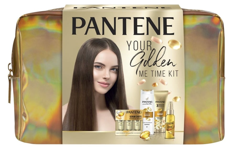 Подарочный набор Pantene: масло, шампунь, сыворотка, маска + косметичка
Подарочный набор Pantene: масло, шампунь, сыворотка, маска + косметичка