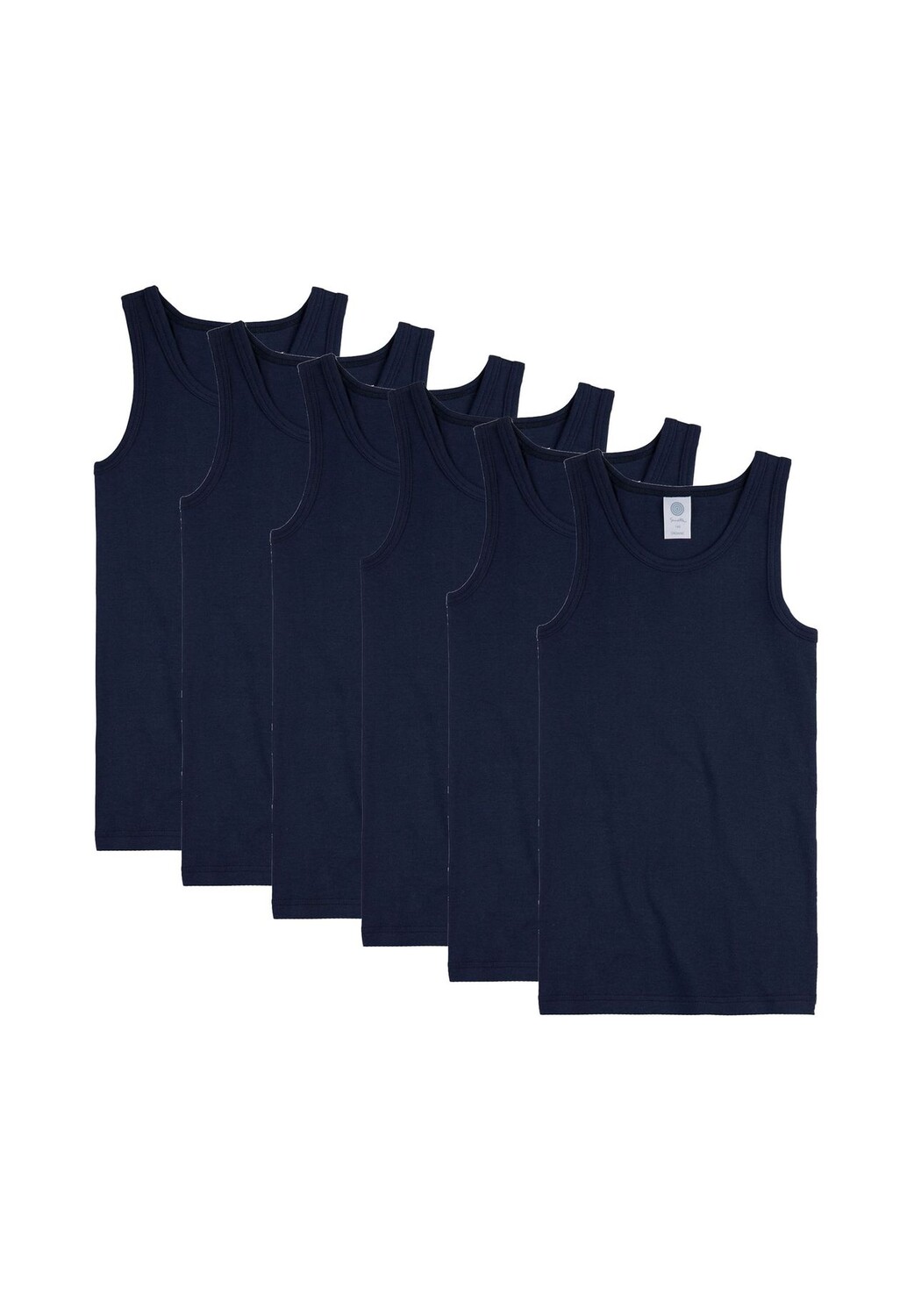 Комплект распашонок для мальчика, 6 шт.: рубашка без рукавов, майка, базовая модель, натуральный хлопок Sanetta, синий
Комплект распашонок для мальчика, 6 шт.: рубашка без рукавов, майка, базовая модель, натуральный хлопок Sanetta, синий