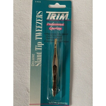 Пинцет Borte Deluxe со скошенным кончиком и поверхностью из 24-каратного золота №5-40B, Trim
Пинцет Borte Deluxe со скошенным кончиком и поверхностью из 24-каратного золота №5-40B, Trim