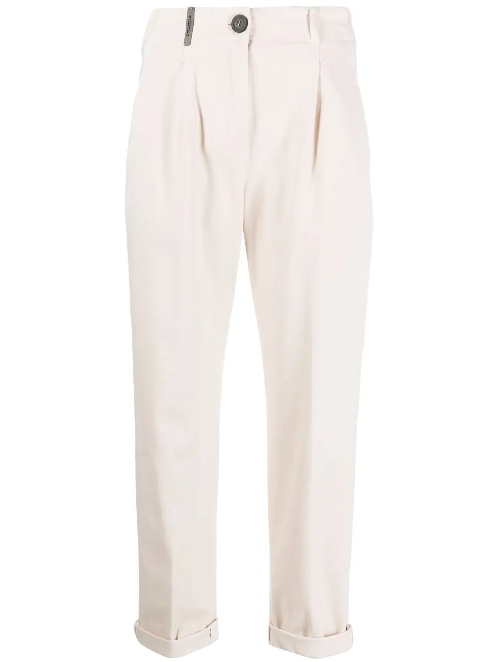 Зауженные брюки узкого кроя Peserico, бежевый
Зауженные брюки узкого кроя Peserico, бежевый