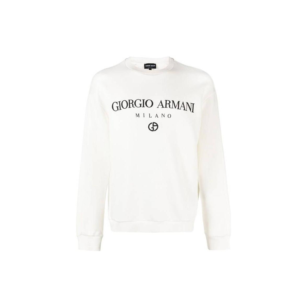 GIORGIO ARMANI Свитшот мужской белый SS23
GIORGIO ARMANI Свитшот мужской белый SS23