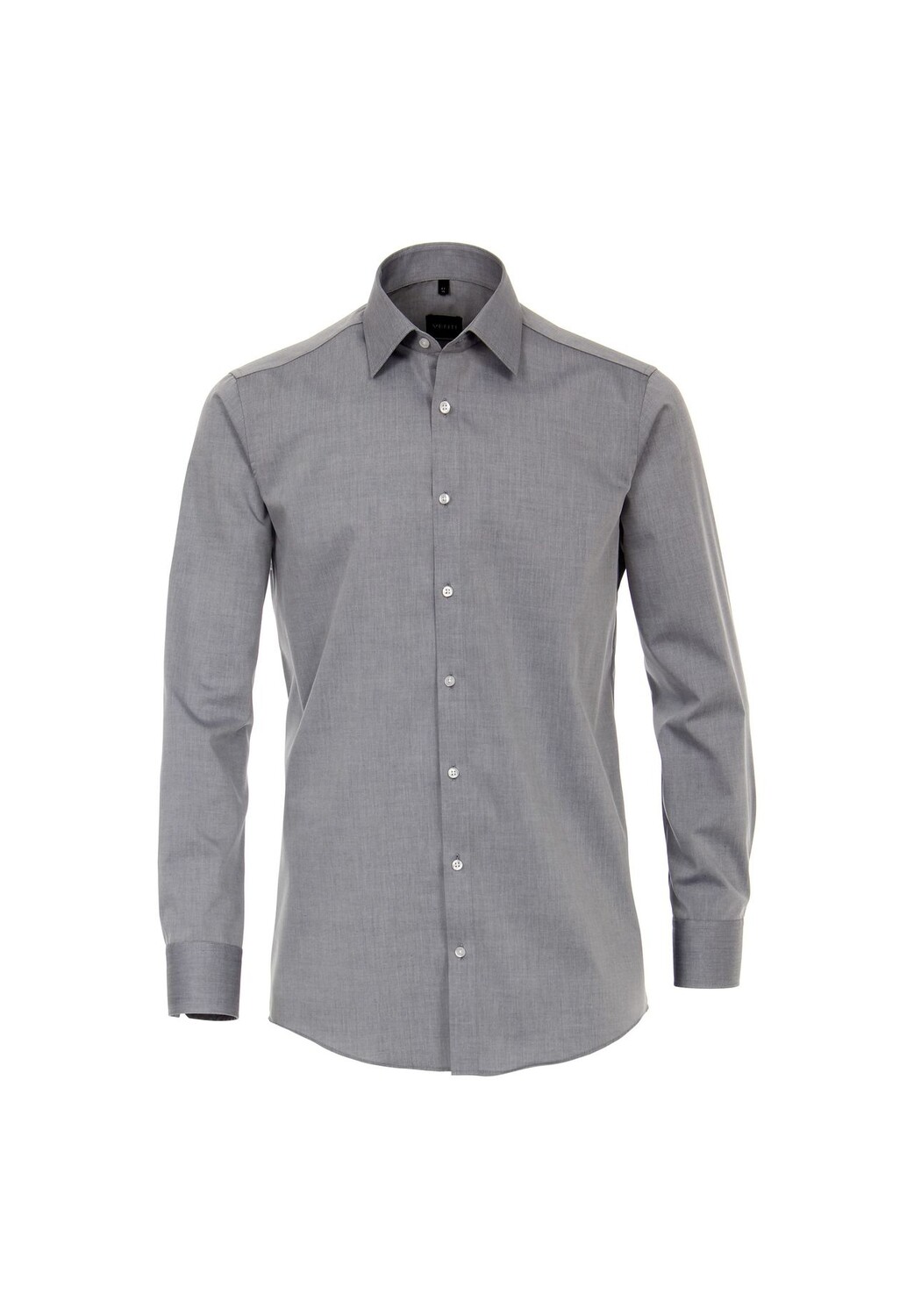 Мужская деловая рубашка однотонного современного кроя Venti, серый
Мужская деловая рубашка однотонного современного кроя Venti, серый
