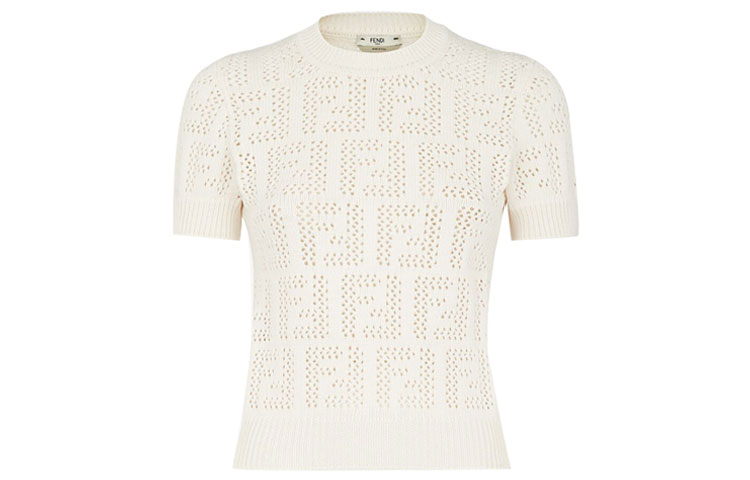 FENDI Свитер SS21 женский белый
FENDI Свитер SS21 женский белый
