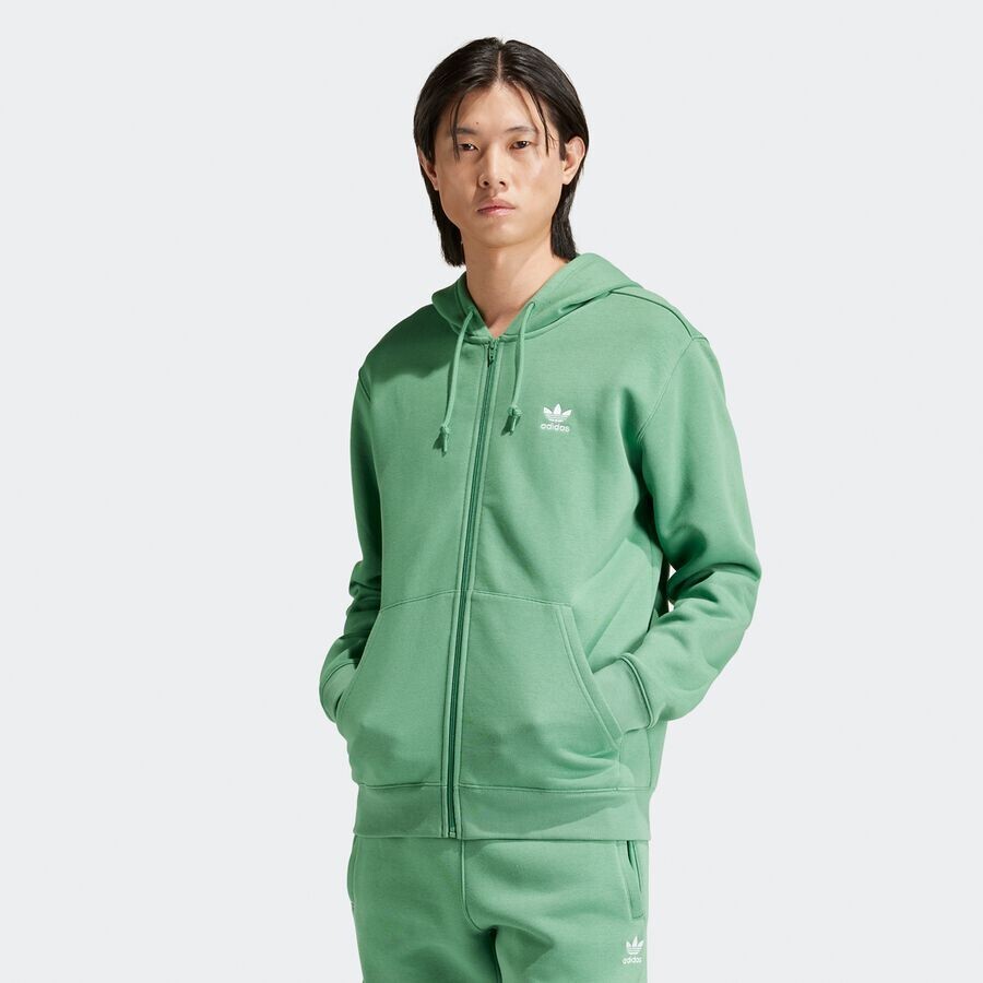 Толстовка Essential на молнии во всю длину adidas Originals, цвет preloved green/white
Толстовка Essential на молнии во всю длину adidas Originals, цвет preloved green/white