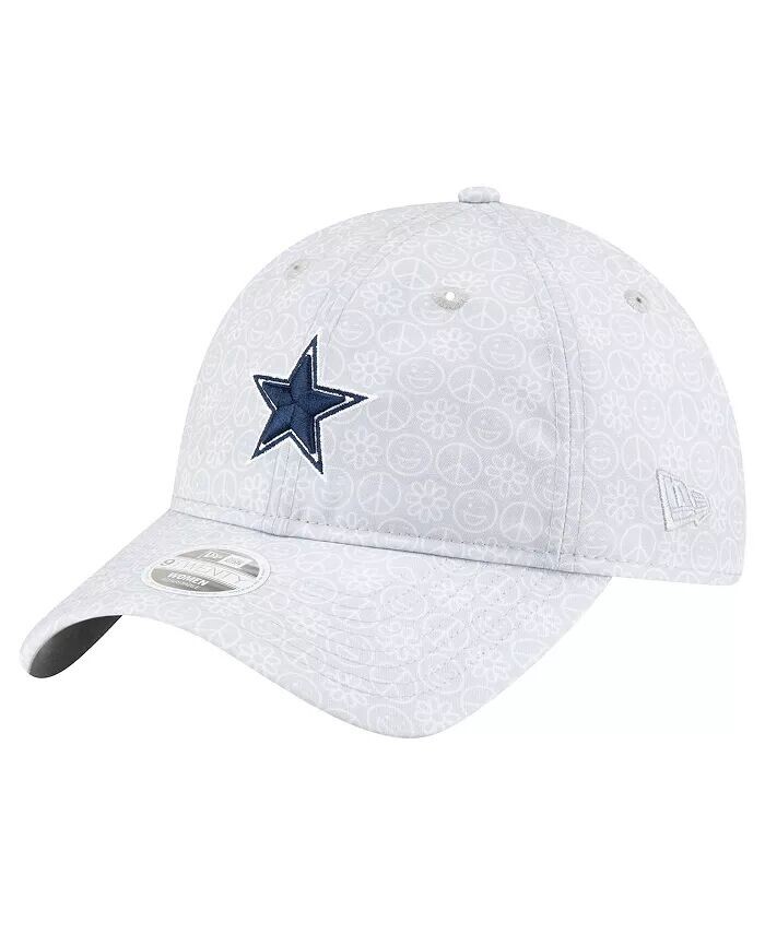 Женская регулируемая шляпа Silver Dallas Cowboys Smiley 9TWENTY New Era, серебряный
Женская регулируемая шляпа Silver Dallas Cowboys Smiley 9TWENTY New Era, серебряный