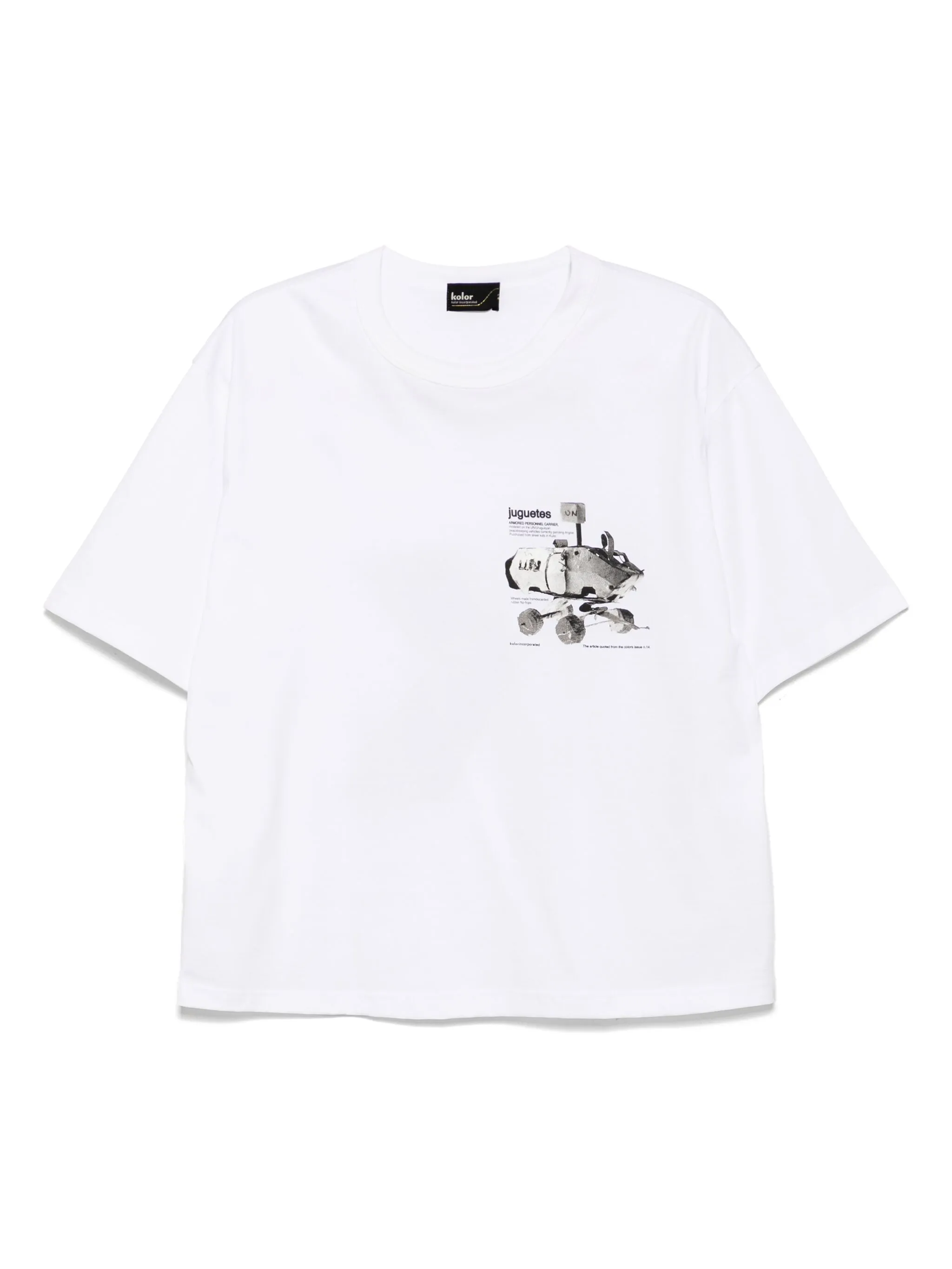 Футболка с графичным принтом Kolor, белый
Футболка с графичным принтом Kolor, белый