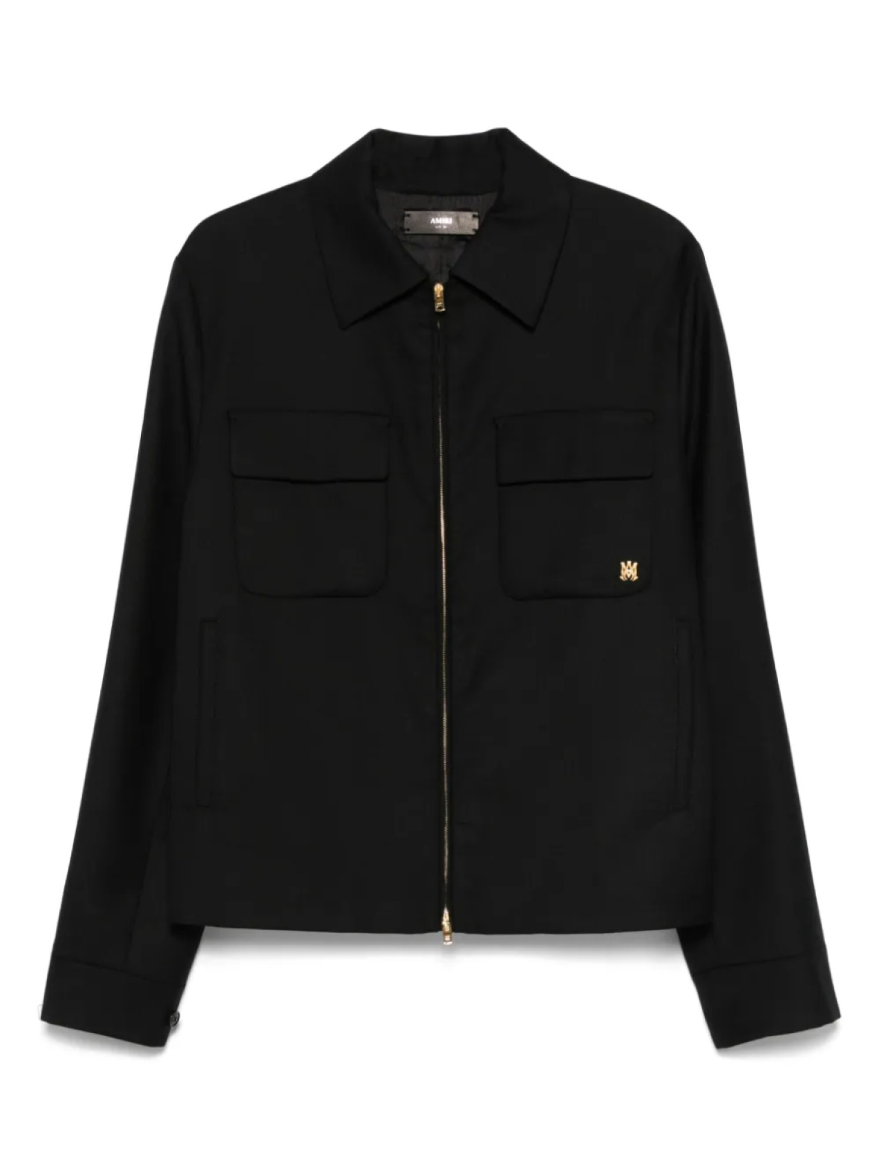 Куртка-рубашка на молнии AMIRI, черный
Куртка-рубашка на молнии AMIRI, черный