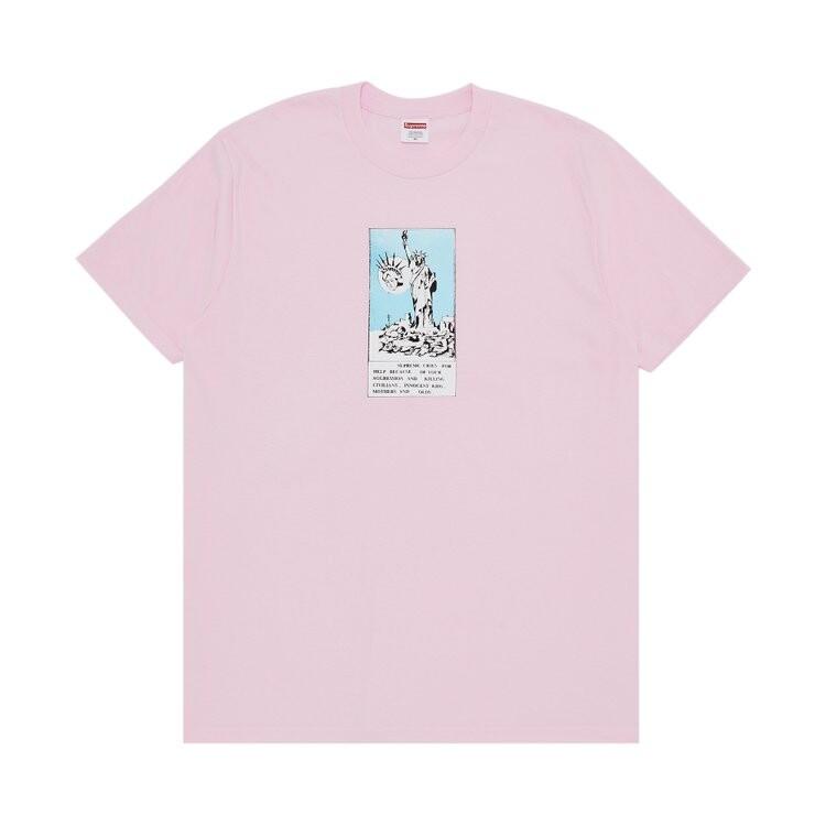 Футболка Supreme Liberty Tee, цвет Light Pink
Футболка Supreme Liberty Tee, цвет Light Pink