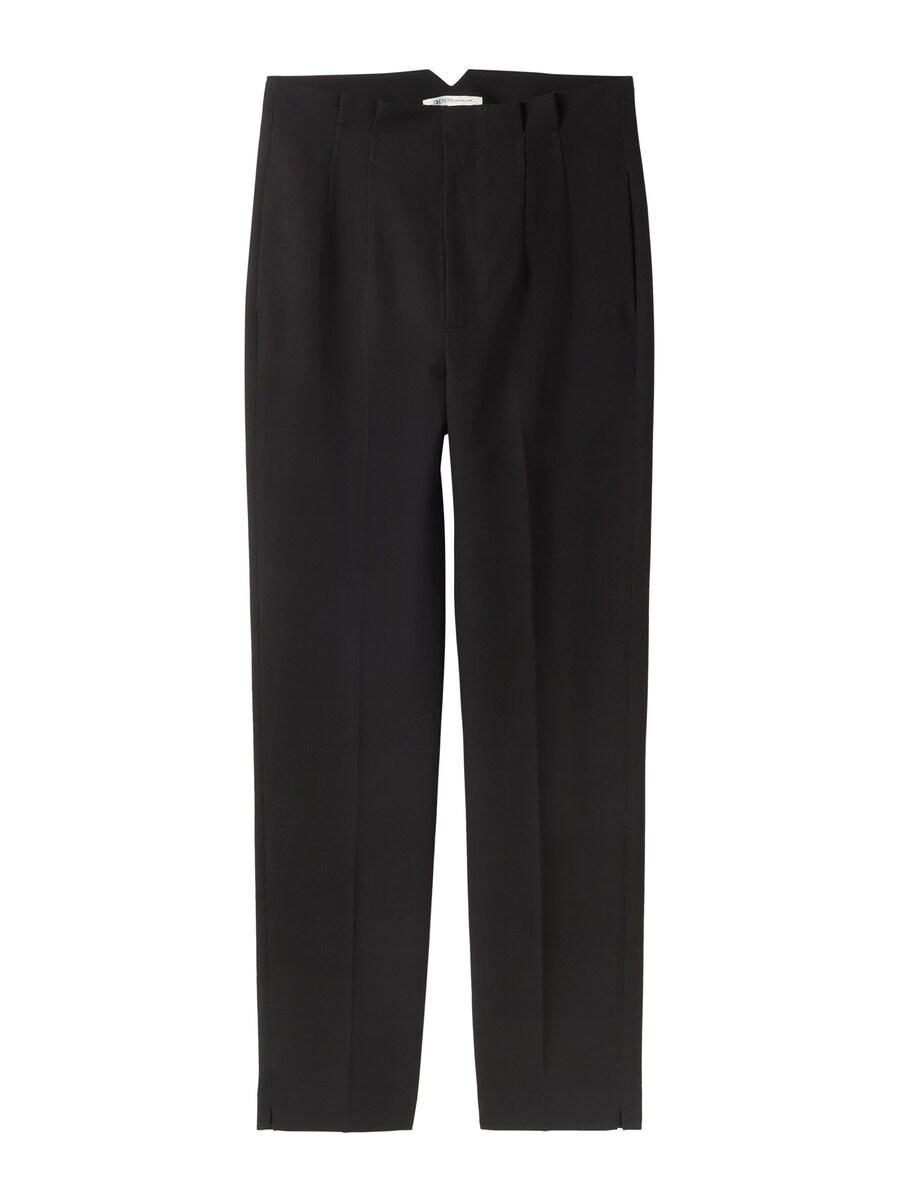 Облегающие плиссированные брюки TOM TAILOR DENIM, черный
Облегающие плиссированные брюки TOM TAILOR DENIM, черный