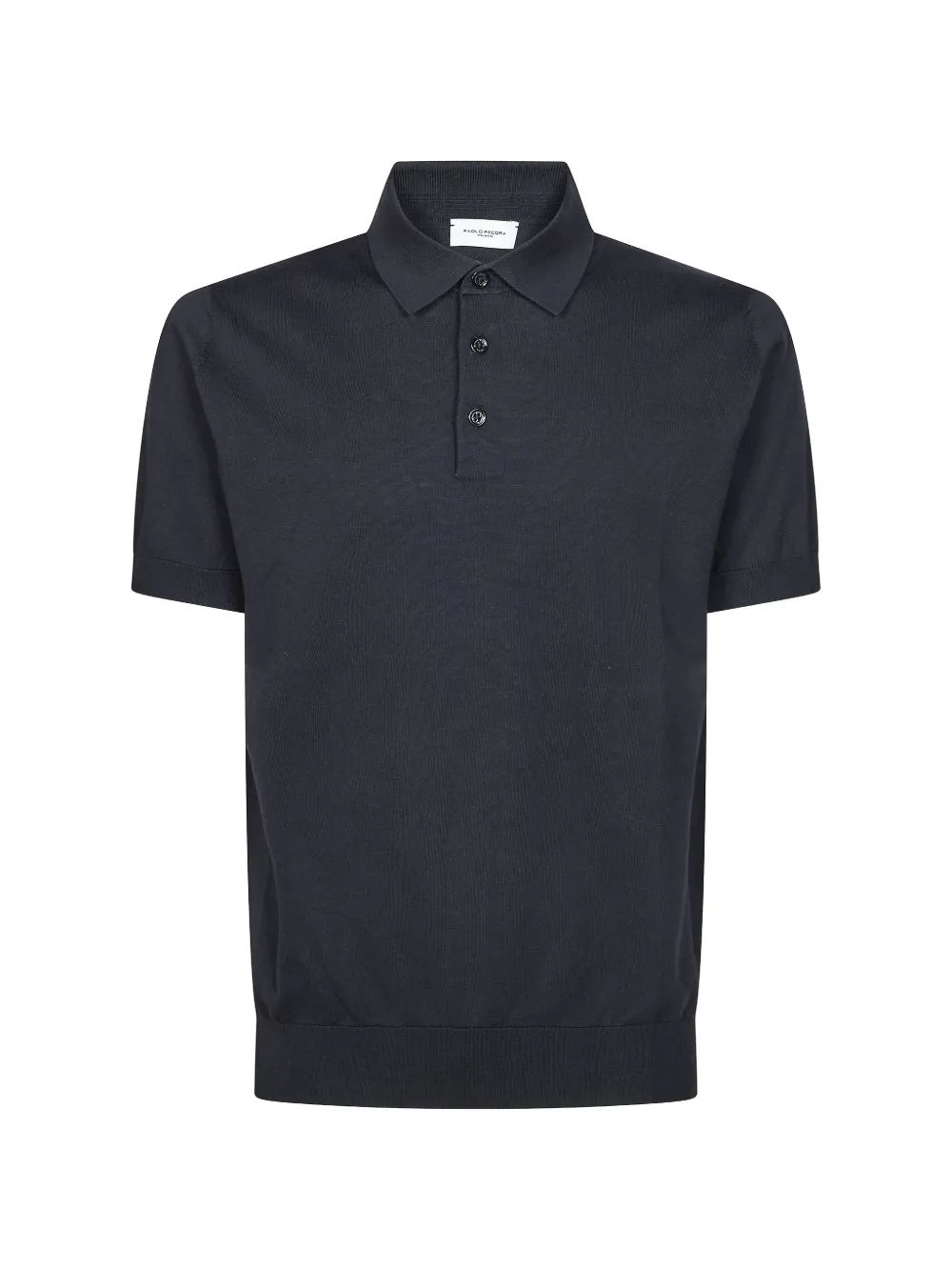 Поло на пуговицах Paolo Pecora, черный
Поло на пуговицах Paolo Pecora, черный