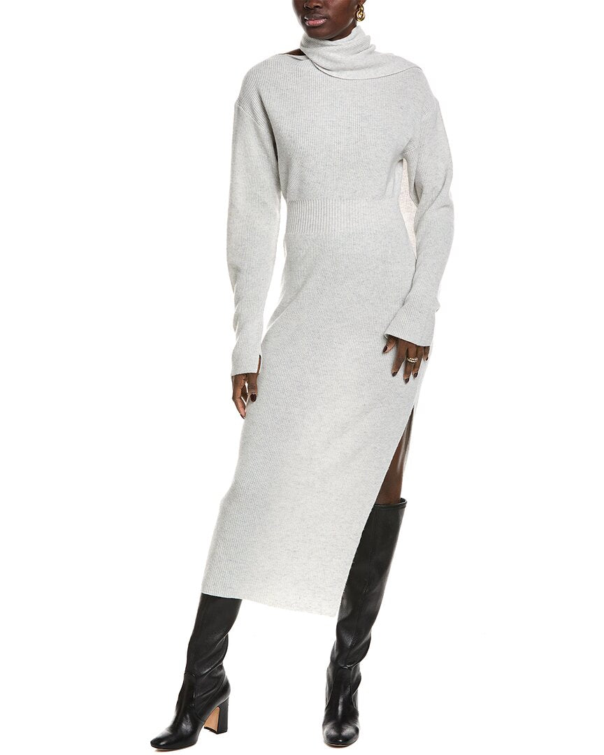 TOCCIN Liliana Платье-свитер из смеси шерсти и кашемира, серый
TOCCIN Liliana Платье-свитер из смеси шерсти и кашемира, серый