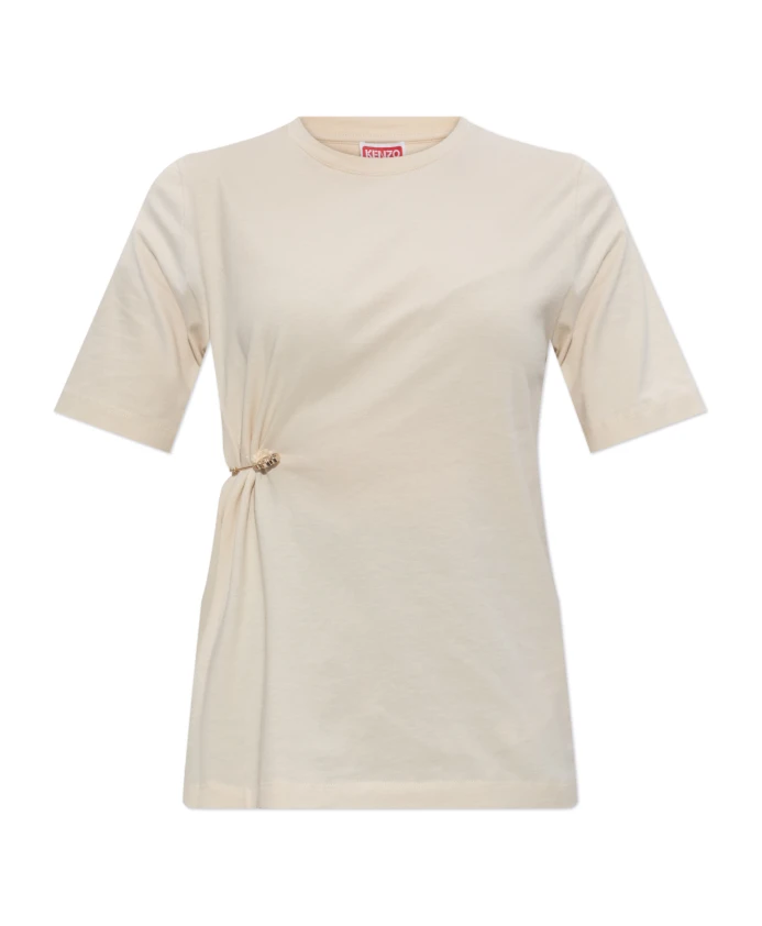 Футболка с аппликацией Kenzo, бежевый
Футболка с аппликацией Kenzo, бежевый