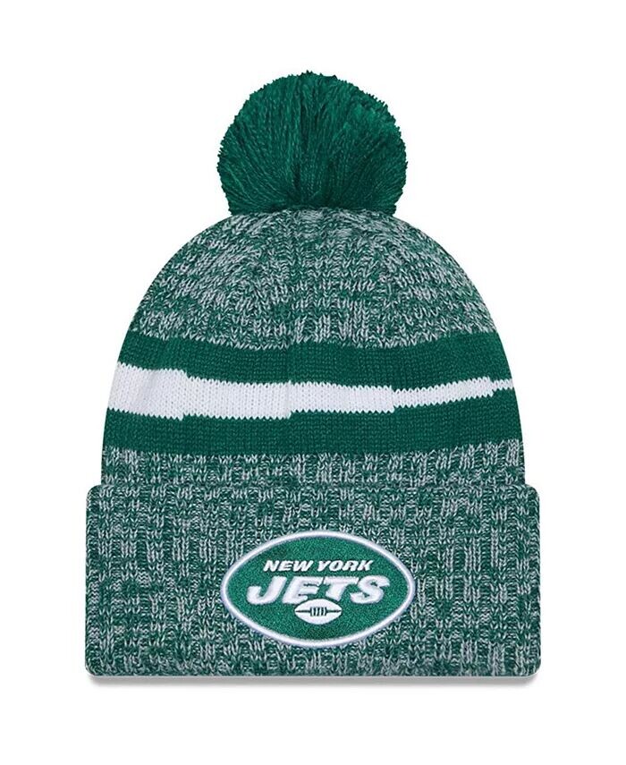 Мужская зеленая вязаная шапка с манжетами и помпоном New York Jets 2023 New Era, зеленый
Мужская зеленая вязаная шапка с манжетами и помпоном New York Jets 2023 New Era, зеленый