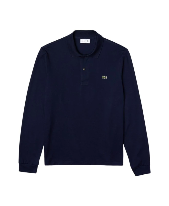 Рубашка-Поло с длинными рукавами, застежкой на пуговицы и круглым вырезом горловины. Lacoste, синий
Рубашка-Поло с длинными рукавами, застежкой на пуговицы и круглым вырезом горловины. Lacoste, синий