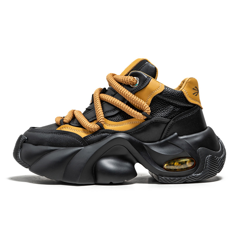 YUZHAOLIN Антискользящие и износостойкие амортизирующие утолщенные кроссовки мид-топ для мужчин - черный хаки, цвет Black Khaki
YUZHAOLIN Антискользящие и износостойкие амортизирующие утолщенные кроссовки мид-топ для мужчин - черный хаки, цвет Black Khaki