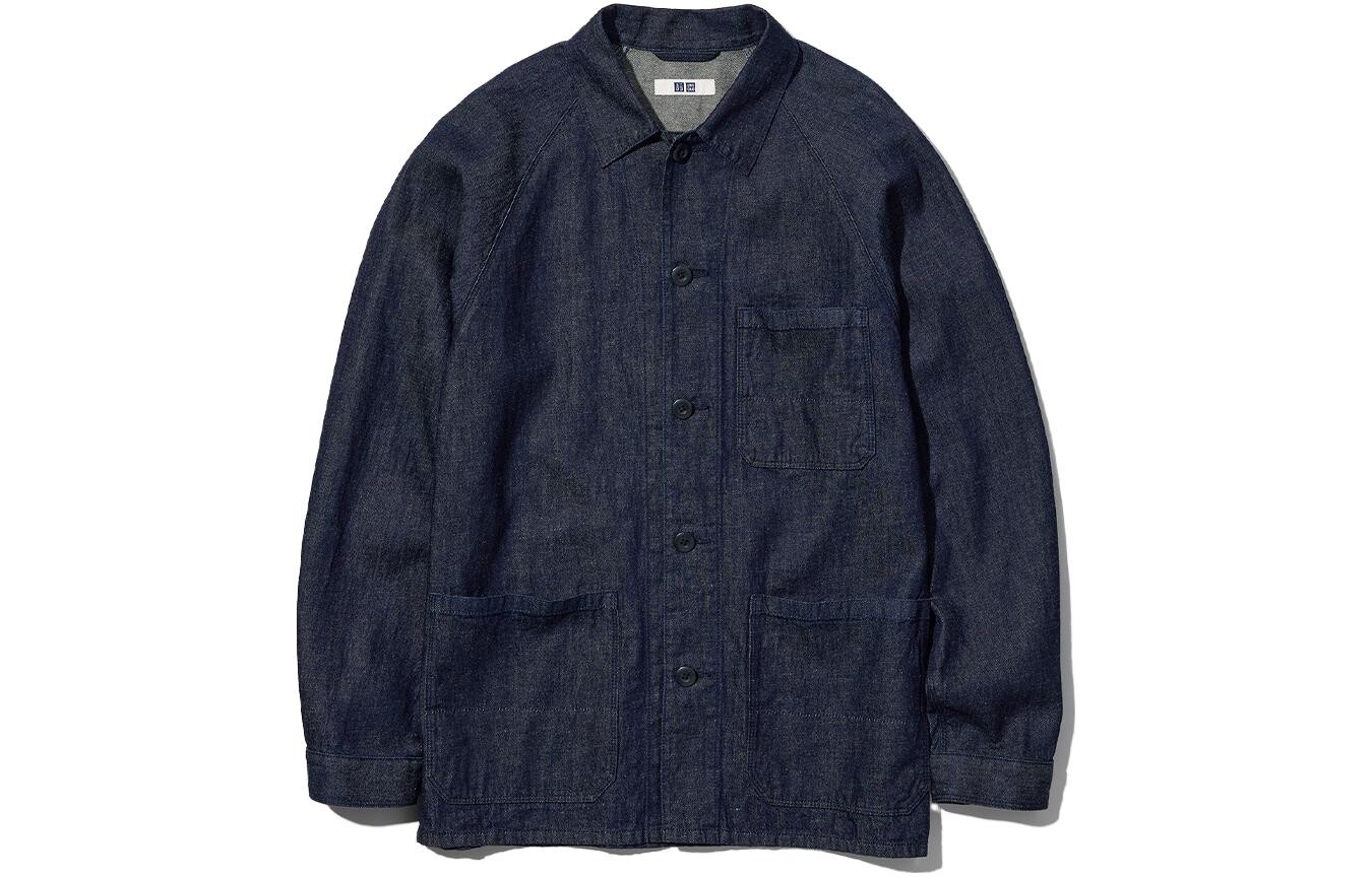 Куртка из смесового хлопка и льна Uniqlo Unisex, 68 синий
Куртка из смесового хлопка и льна Uniqlo Unisex, 68 синий