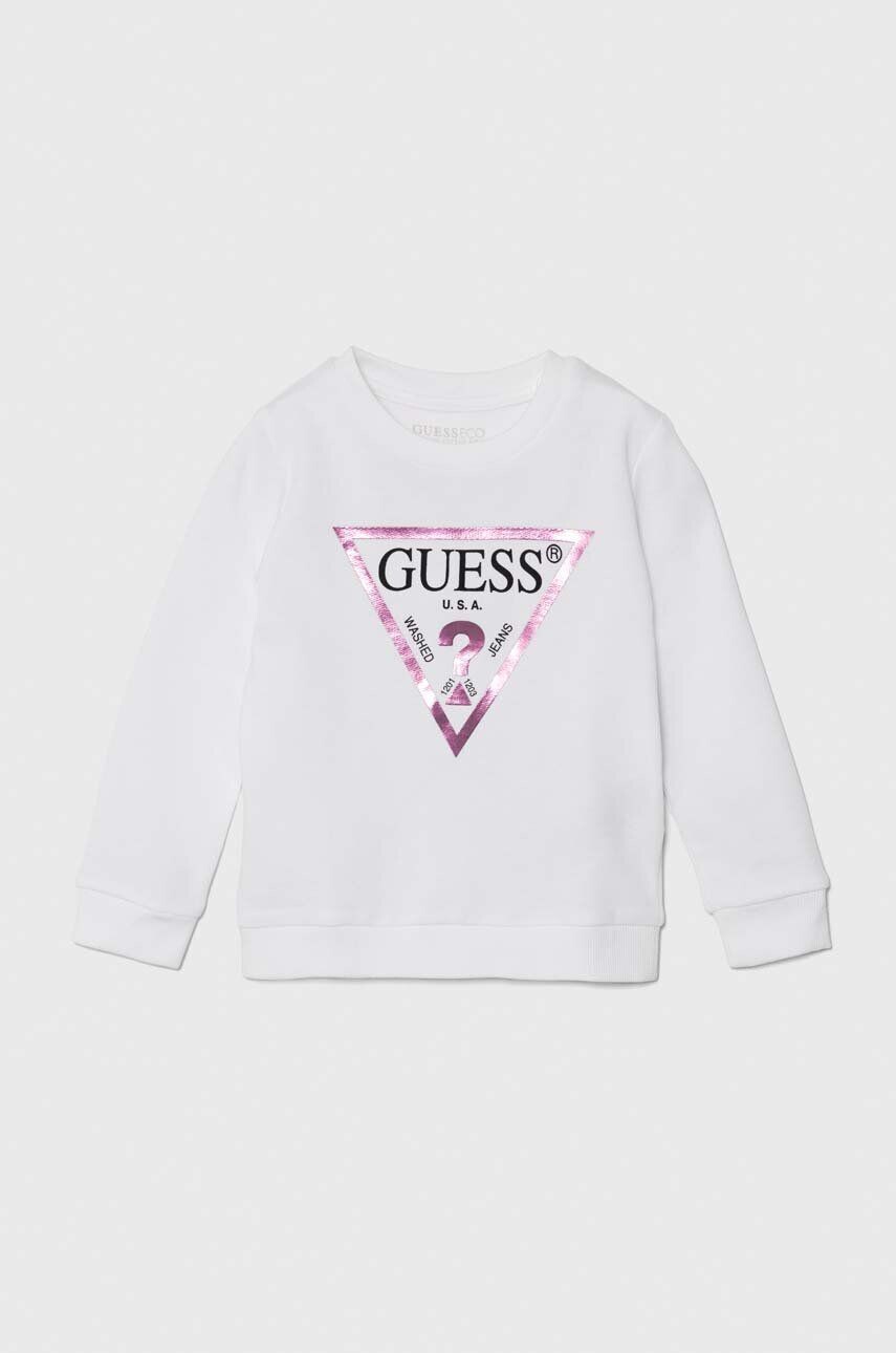 Хлопковая толстовка Guess для мальчика/девочки, белый
Хлопковая толстовка Guess для мальчика/девочки, белый