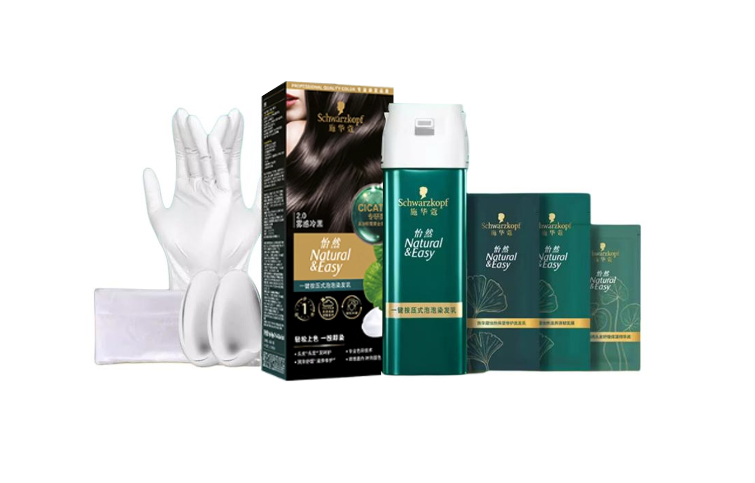 SHIHUAKOU набор для окрашивания волос в один клик, дополнительный цвет, комплект из 10 SCHWARZKOPF
SHIHUAKOU набор для окрашивания волос в один клик, дополнительный цвет, комплект из 10 SCHWARZKOPF