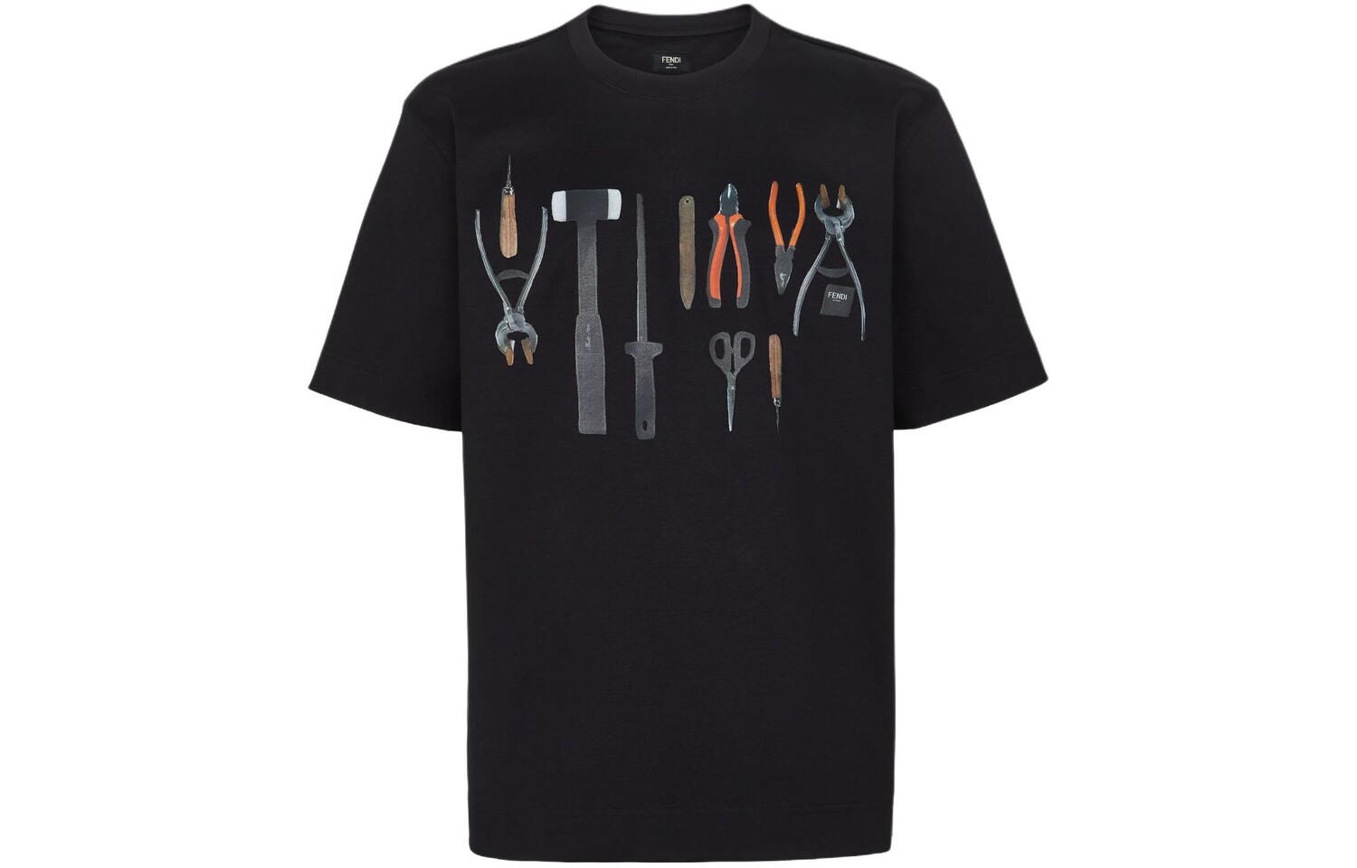 Футболка мужская черная Fendi, черный
Футболка мужская черная Fendi, черный