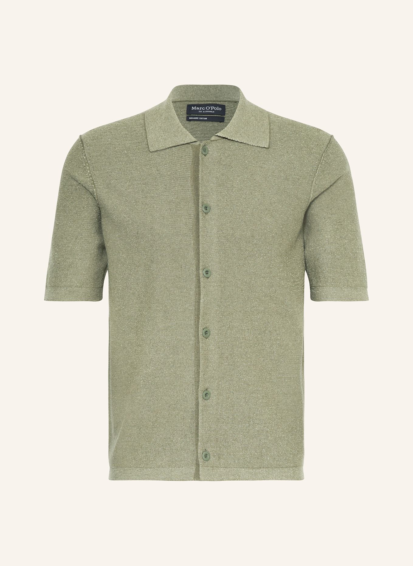 Рубашка с короткими рукавами Marc O'Polo, зеленый
Рубашка с короткими рукавами Marc O'Polo, зеленый