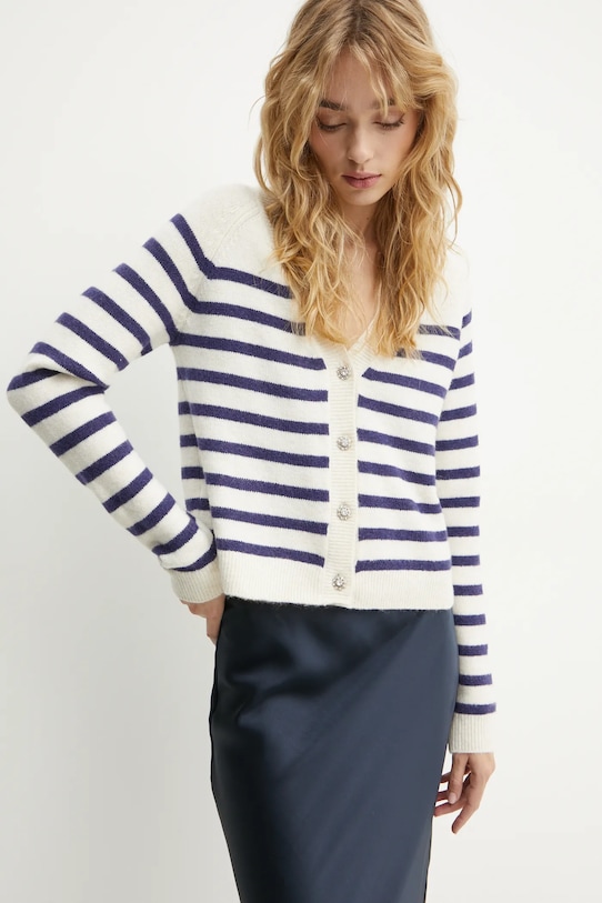 Кардиган с добавлением шерсти Morgan, бежевый
Кардиган с добавлением шерсти Morgan, бежевый