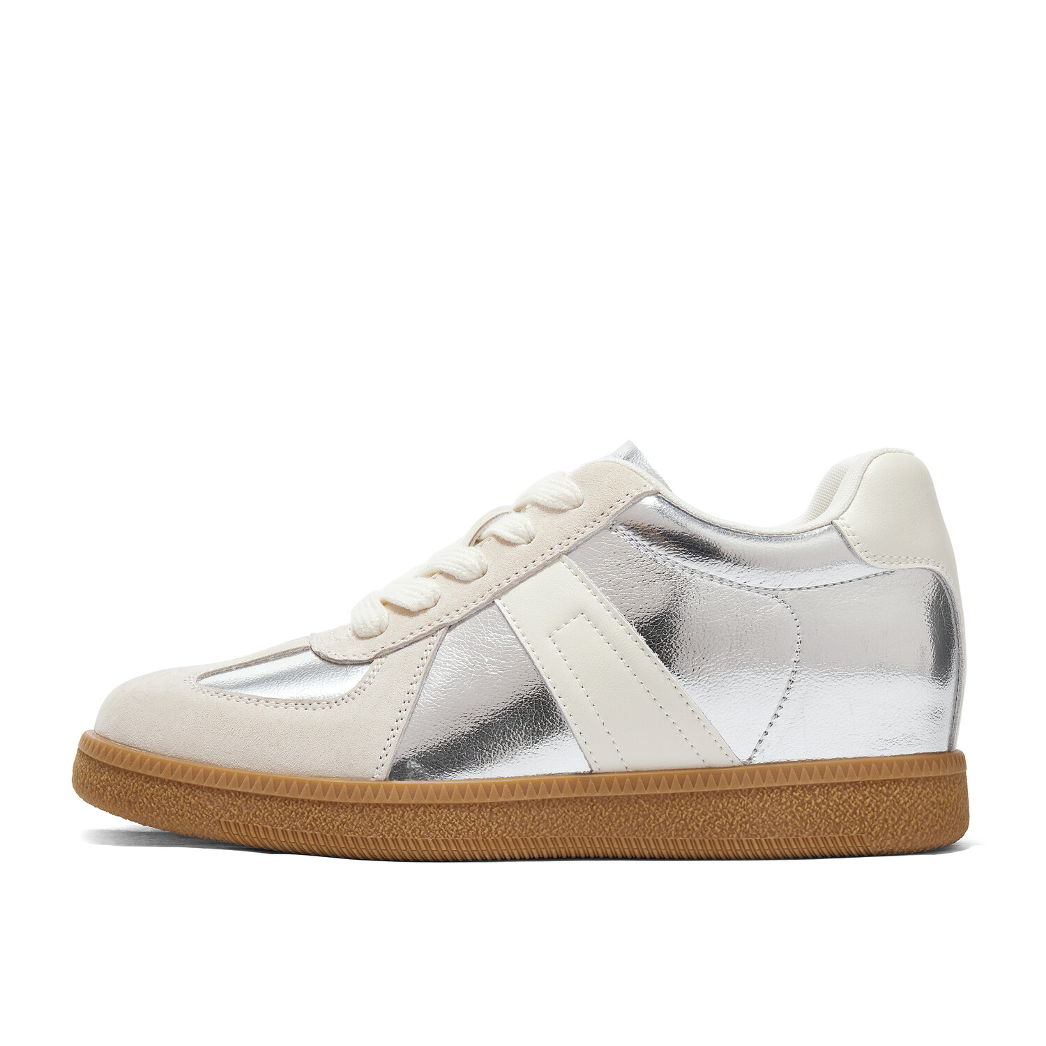 Кеды, скейтборд обувь женская низкая Senda, серебряный
Кеды, скейтборд обувь женская низкая Senda, серебряный