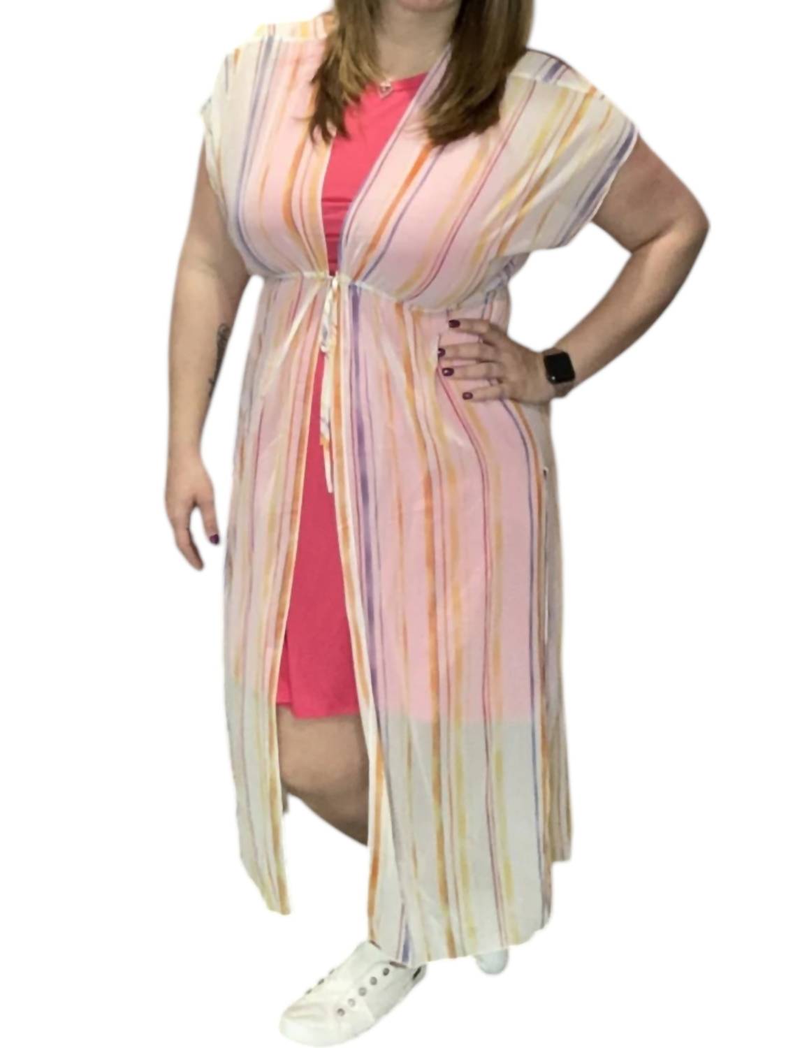 IJOAH Длинное кимоно разноцветное
IJOAH Длинное кимоно разноцветное